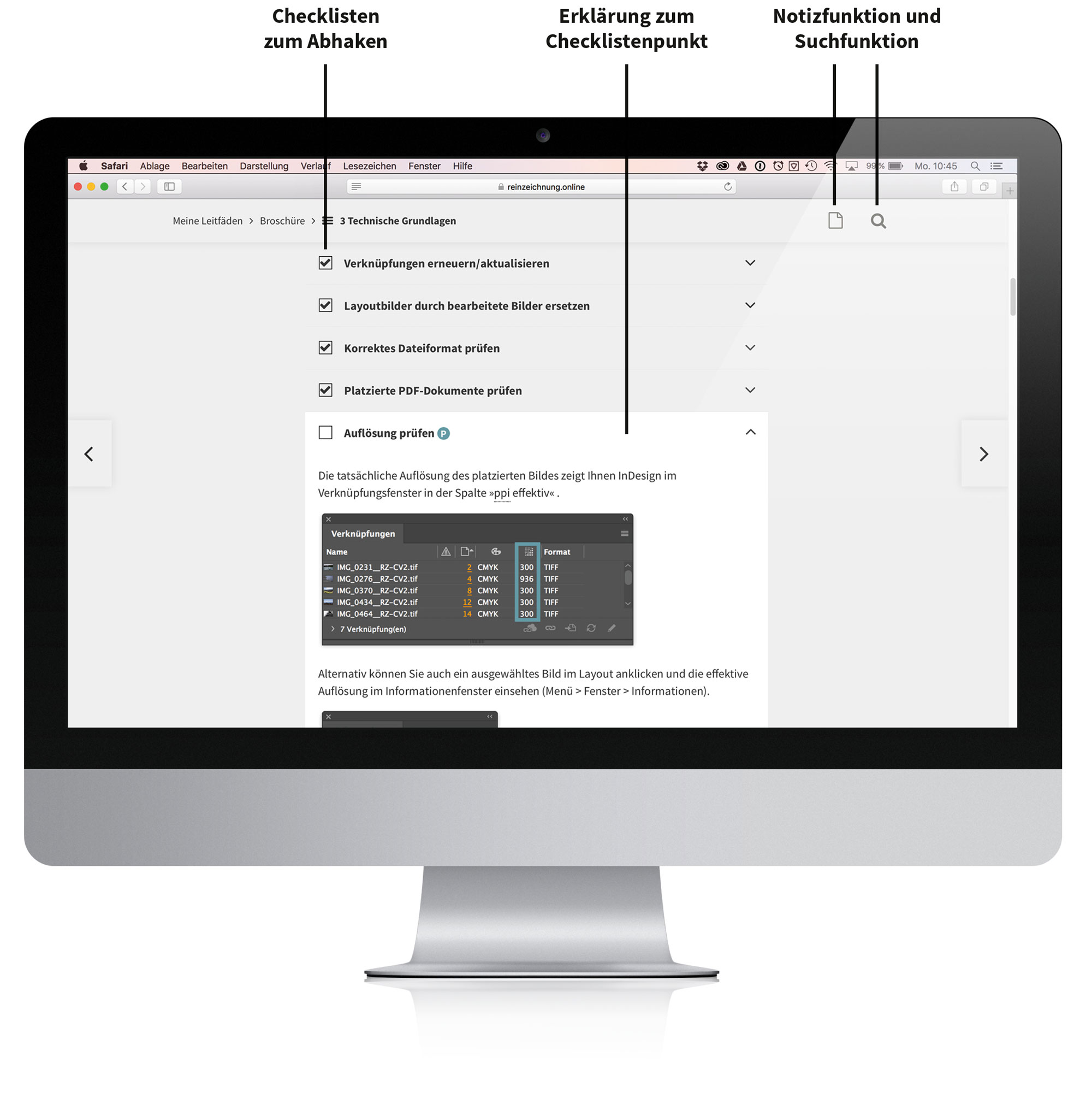 Screenshot – Reinzeichnung-online-funktionen